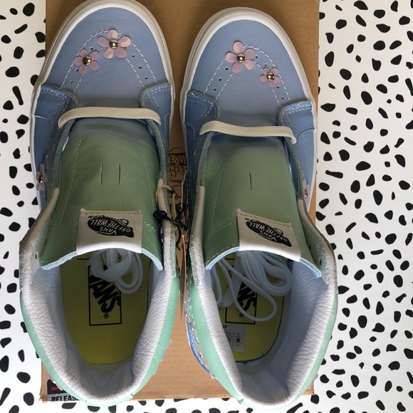 Vans x Sandy Liang SpongeBob Sandy Cheeks Women Size 8.0 Sk8-Hi 38 Dx - Picture 7 of 10